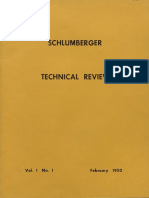 Schlumberger: V o L. 1 No. 1 F Eb Ru Ary 1 9 5 0