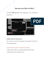 KESS V2 Wake Up Error, How To Solve?