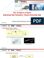 IEC 61000-4-4 Burst Electrical Fast Transient / Burst Immunity Test