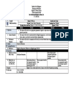 Learning Plan Grade 8 English