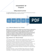 Assignment 3#: Question 1:marketing Research Process