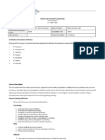 Engineering Department People and The Earth'S Ecosystem: Institutional Graduate Attributes