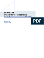 Manual Sitrans TF