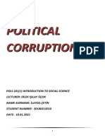 Political Corruption