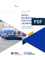 Data Science & Machine Learning: M.Tech in