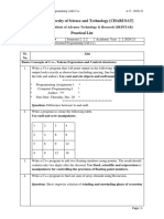 CE - 144 OOPC++ Practical List