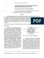 Oxidation of Cyclohexane and Ethylbenzene by Hydrogen Peroxide Over Co-Substituted Heteropolytungstate Catalyst