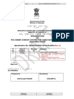 RDSO PE SPEC AC 0138-2009 Rev 2 or Latest