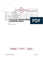 Voltage Transformer Commissioning