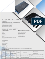 Features Fiber Optic Splice Closure HTSC-136