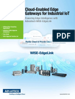 Cloud-Enabled Edge Gateways For Industrial Iot: Powering Edge Intelligence With Advantech Wise-Edgelink