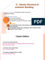 Chapter 2: Atomic Structure & Interatomic Bonding: Course Objective..