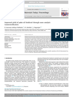 Improved Yield of Palm Oil Biodiesel Through Nano Catalytic Transesterification (Habla de Todos Los Catalizadores)