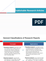 Publishable Research Tips