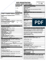 Defend BiteReg MSDS 1-1-2011