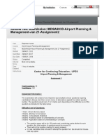 RESULTS - MDSA803D-Airport Planning & Management-Jan 21-Assignment2 (ATTEMPT 1)