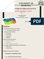 Reservoir Simulation Part Two