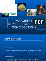 Parametric Representations of Conic Sections