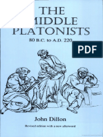 John M. Dillon - The Middle Platonists - 80 B.C. To A.D. 220 (1996, Cornell University Press)