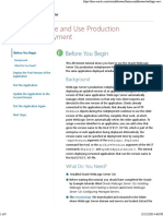 Configure and Use Production Redeployment