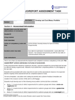 Student Version: Project/Portfolio/Report Assessment Task