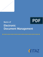 Electronic Document Management: Basics of