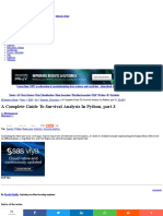 A Complete Guide To Survival Analysis in Python, Part 3 - KDnuggets