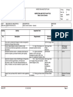 ITP Inspection Test Plan For MCC