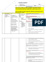 Reading Guidelines: Year: 2021 Class: K2 Level Term: 1 Weeks Topics Objectives Materials Needed Tasks