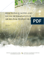 Health Inequalities and Social Determinants of Aboriginal Peoples' Health