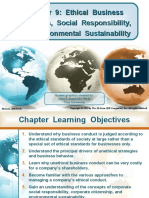 Chapter 9: Ethical Business Strategies, Social Responsibility, and Environmental Sustainability