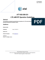 ATT-002-290-531 LTE eNB RF Operation Guidelines: Abstract