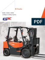 Pneumatic Forklift Trucks: G20G / G25G / G30G D20G / D25G / D30G