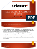 Fixed Income Presentation Verizon Bonds