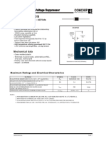 1.5KE Series: 1500W Transient Voltage Suppressor