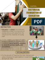 Historical Foundation of Education