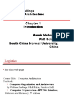 William Stallings Computer Architecture Aamir Mehmood PHD Scholar South China Normal University, China