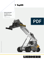 Liebherr Lrs 545 31 Reachstacker Container Handling Toplift Datasheet Englis