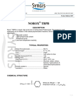 178 - Norox TBPB Data