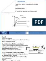 MOSFET - L - V Characteristics