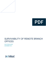 Survivability-Branch Offices