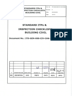 ITD-GEN-000-CIV-CHK-0005 - 0 - Building Civil ITPs