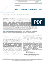 Review of Deep Learning Algorithms and Architectur