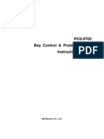 PCS-9705 - X - Instruction Manual - EN - Customized - ECKF162122 - R1.10 Bay Control N Protection Unit