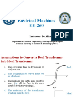 Electrical Machines EE-260: Instructor: DR Alina Mirza