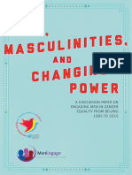 Men Masculinities and Changing Power MenEngage 2014