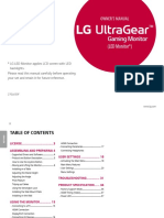 (LED Monitor ) : Owner'S Manual