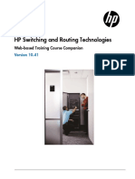 HP Switching and Routing Technologies: Web-Based Training Course Companion