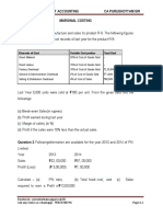 Elements of Cost Variable Cost Portion Fixed Cost