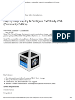 Step by Step - Deploy & Configure EMC Unity VSA (Community Edition) - UC Connect .